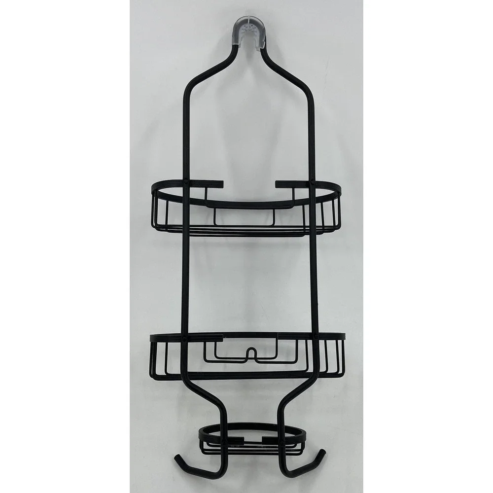 Shower Caddy Over the Nozzle‎ Shower Shelf Oil Bronze Organizer Rust Proof NOWT